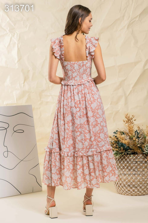 VESTIDO MAXI ESTAMPADO CR1950A