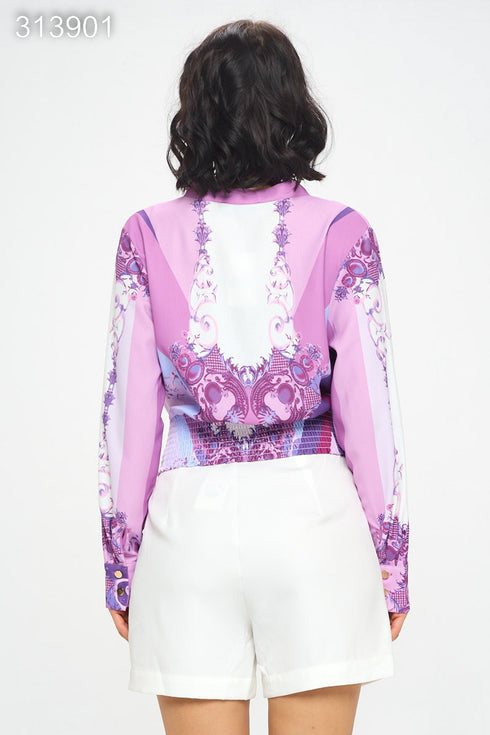 BLUSA ESTAMPADA A943