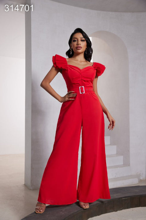 PALAZZO CON CINTO CJ35865