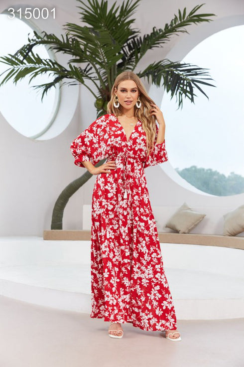 VESTIDO CON MAGA CD33949