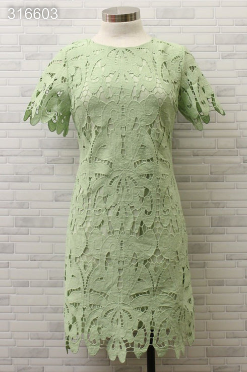 VESTIDO DE ENCAJE D10212W