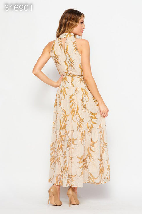 VESTIDO CON CINTO HD1022