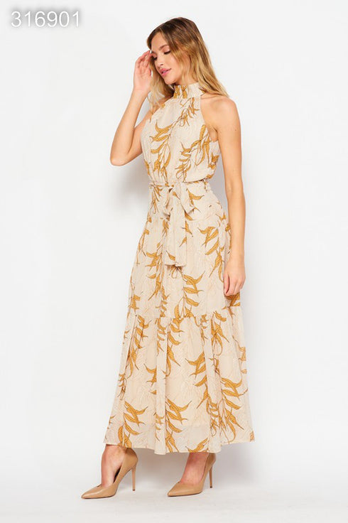 VESTIDO CON CINTO HD1022