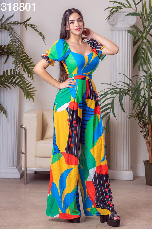 PALAZZO MULTI ESTAMPADO CR-88054