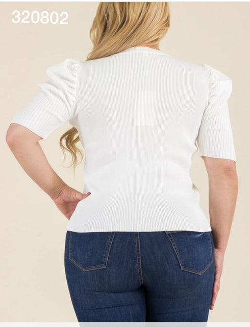 BLUSA MANGA PUFF 1187