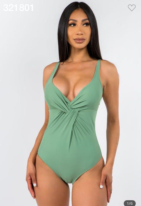 TRAJE DE BAÑO LISO B19-16