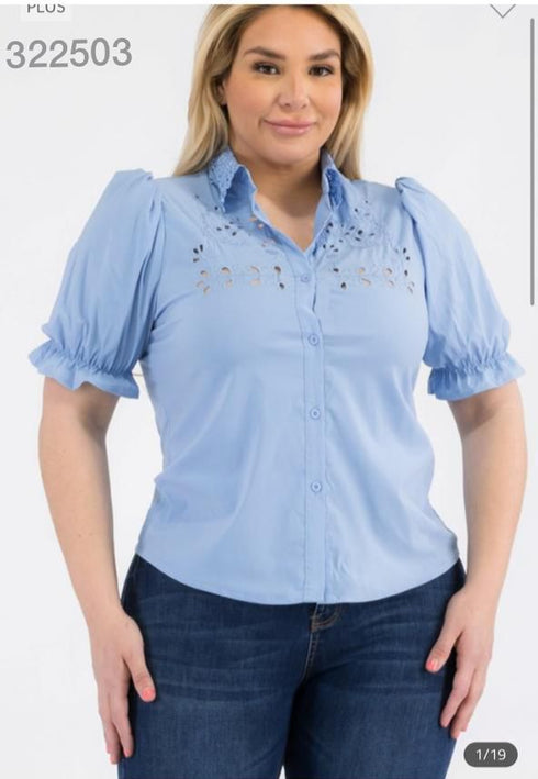 BLUSA CON BOTONES G-632