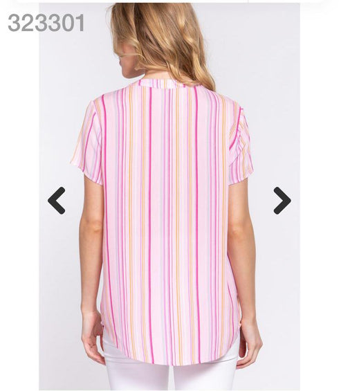 BLUSA DE RAYAS T13495