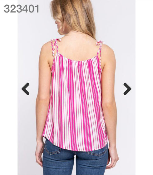 BLUSA DE RALLAS T13512