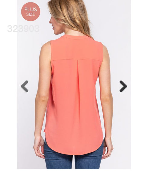 BLUSA CUELLO V T73476