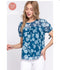BLUSA ESTAMPADA DE ROSAS T76496ASST