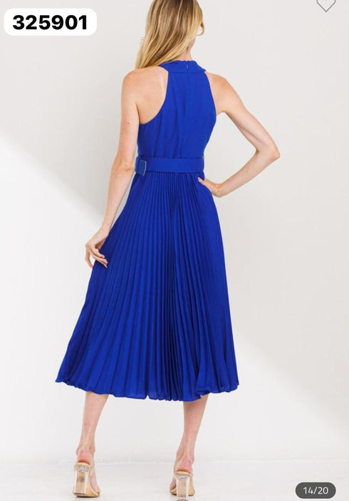 VESTIDO PLIZADO LD4945-C