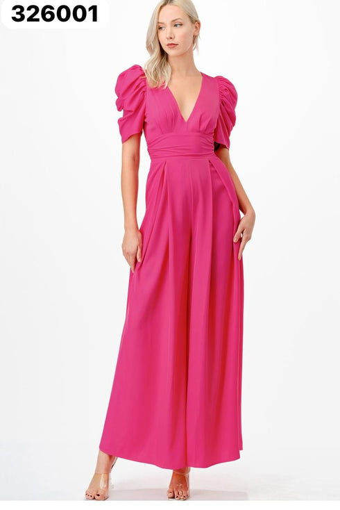 PALAZZO MANGA PUFF LJM3710A