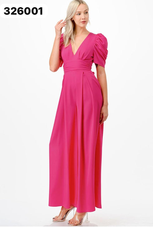 PALAZZO MANGA PUFF LJM3710A