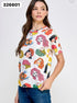 BLUSA ESTAMPADA LP9016