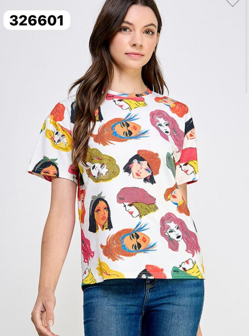 BLUSA ESTAMPADA LP9016