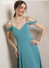VESTIDO CUELLO V M21045