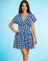 VESTIDO FLOREADA MARINO P982