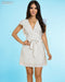 VESTIDO PUNTEADO SD4098