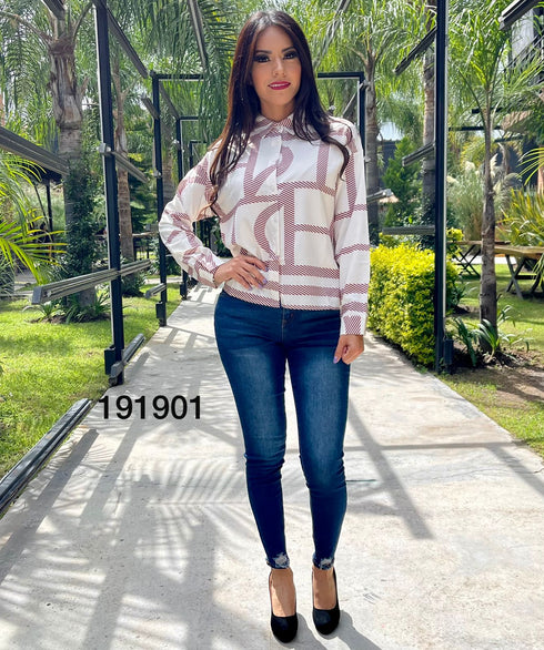 BLUSA MANGA LARGA SD3590