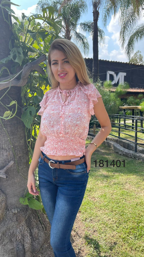 BLUSA FLOREADA BT02550-SR783