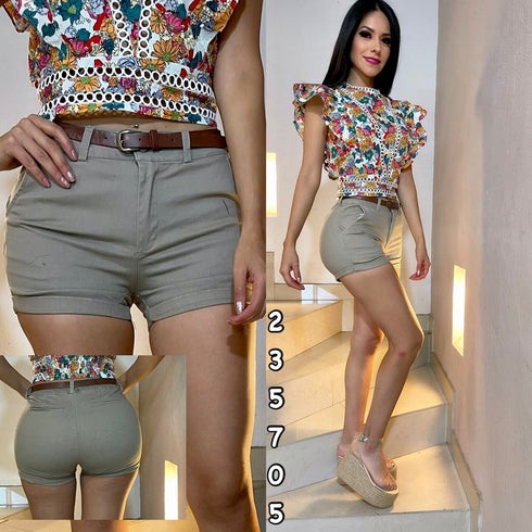 SHORT DE COLOR P2288