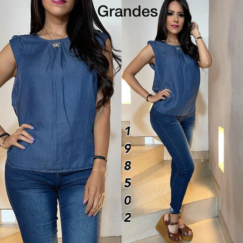 BLUSA DENIM HMT52939