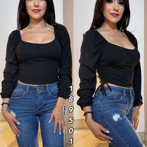 BLUSA MANGA LARGA T12520