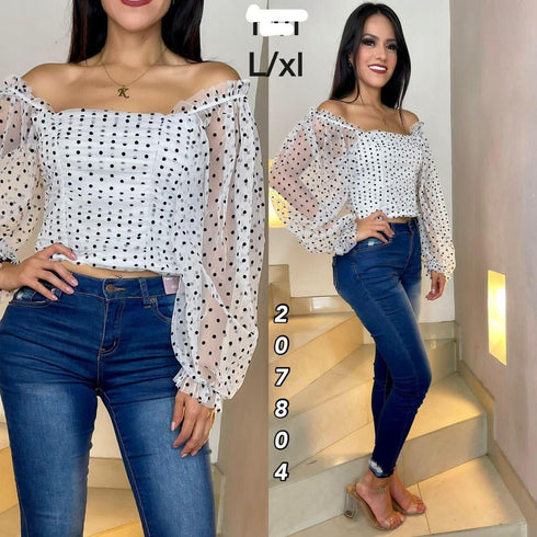 BLUSA PUNTEADA 002 YYY