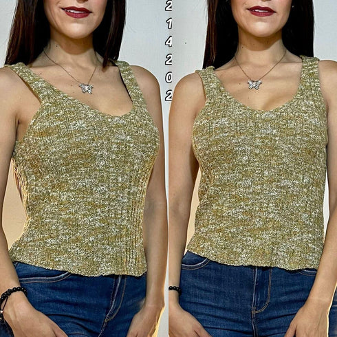 BLUSA SIN MANGAS CR1326