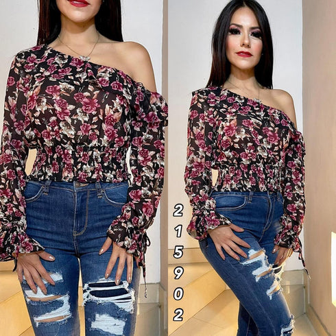 BLUSA FLOREADA 59674T