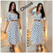 VESTIDO LARGP BOLEADO 57810D