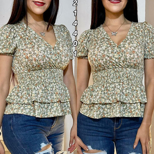BLUSA FLOREADA CR1356