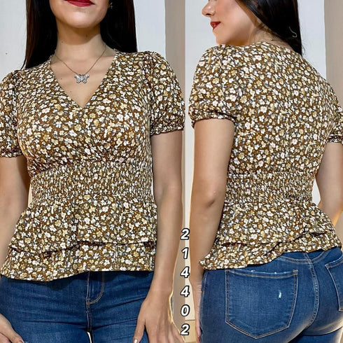 BLUSA FLOREADA CR1356