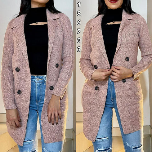 CHAQUETA LARGA J12027