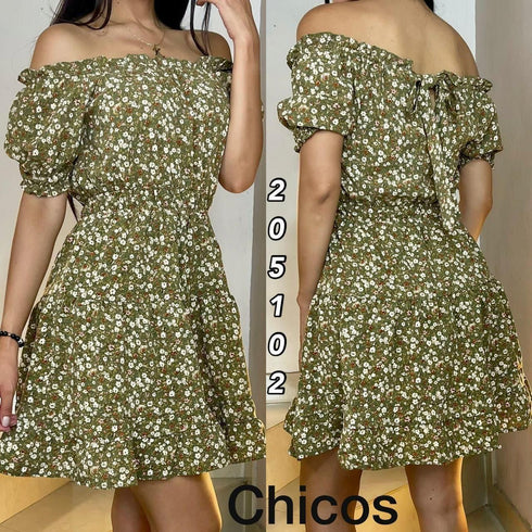 VESTIDO FLOREADO B1SD1109