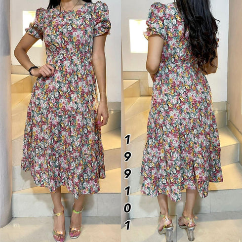 VESTIDO FLOREADO SD3615