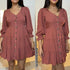 VESTIDO PUNTEADO CR1405