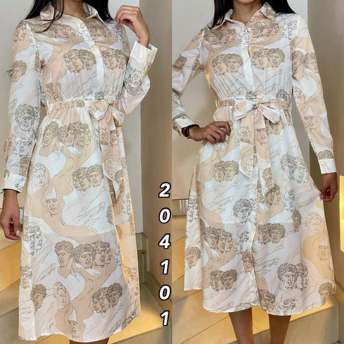 VESTIDO DE CARAS SD3372