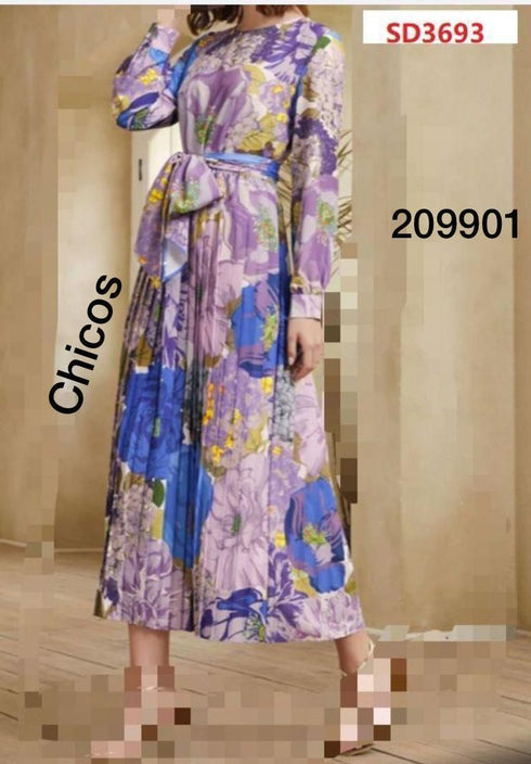 VESTIDO FLOREADO SD3693