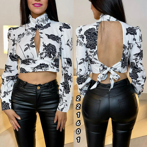 BLUSA FLOREADA SD3750