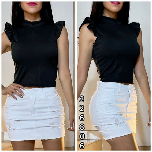 BLUSA CUELLO ALTO FL323