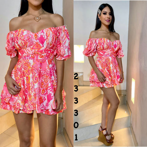 VESTIDO FLOREADO ER9229