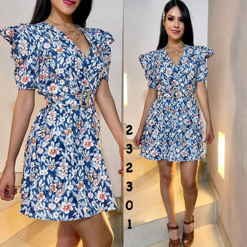 VESTIDO FLOREADO 57674D
