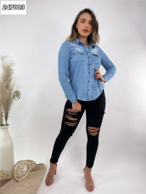 CAMISA CON BOTONES 2354TY