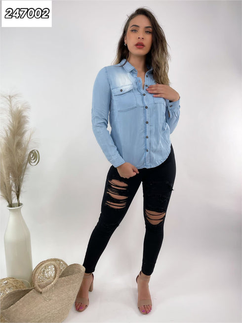CAMISA CON BOTONES 2354TY