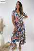 VESTIDO ESTAMPADO CUELLO V 2059