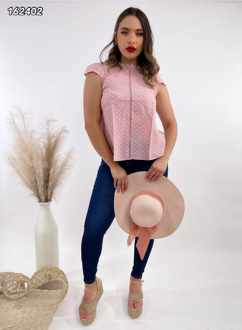 BLUSA PUNTEADA CR1093