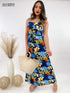VESTIDO LARGO FLOREADO 2166-1
