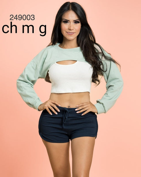 BLUSA MANGA LARGA IT91899